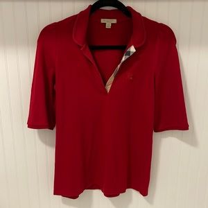 Authentic Burberry polo top size M